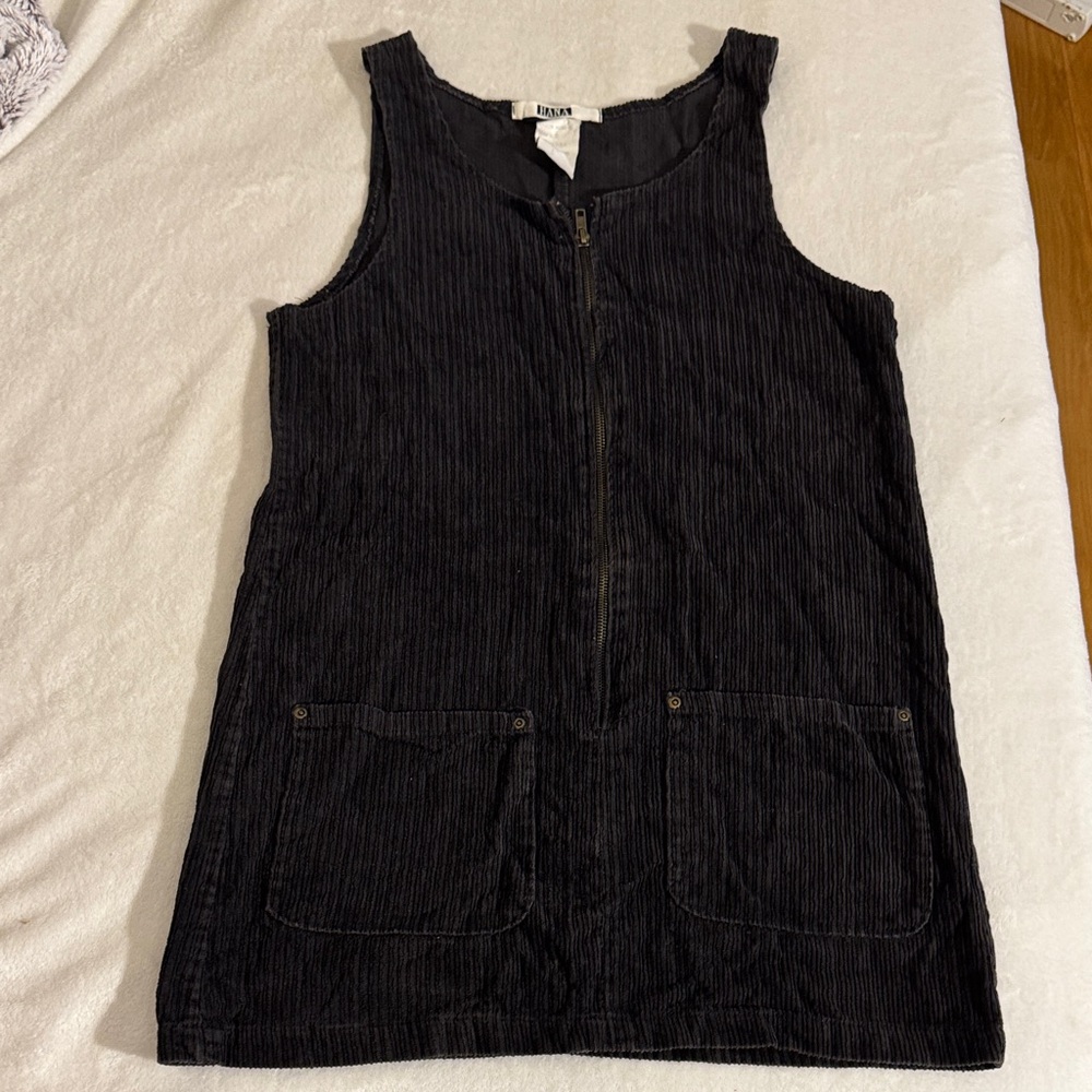 a.n.a Charcoal Sleeveless Dress